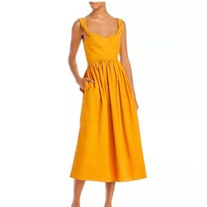 Rebecca Taylor Sateen Dress with zip